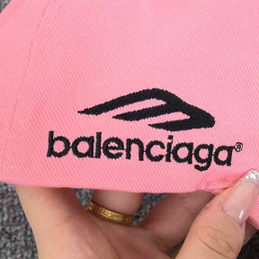 Boné Balenciaga Paris Soccer Pink
