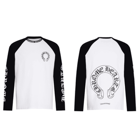 Chrome Hearts Horseshoe Baseball Preta/Branca