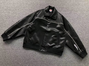 Jaqueta Supreme x Nike Varsity Preta
