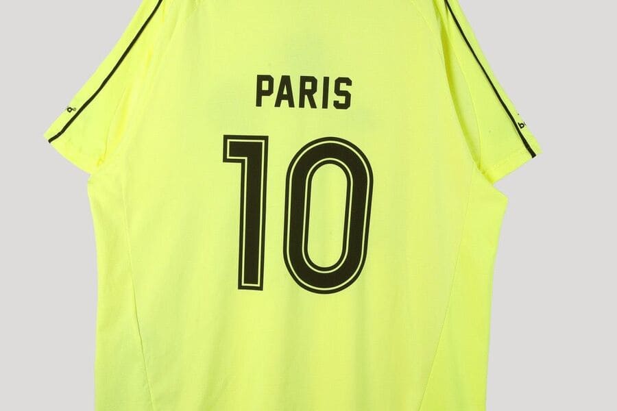 Camiseta Balenciaga Paris #10 Soccer Jersey Oversized Green