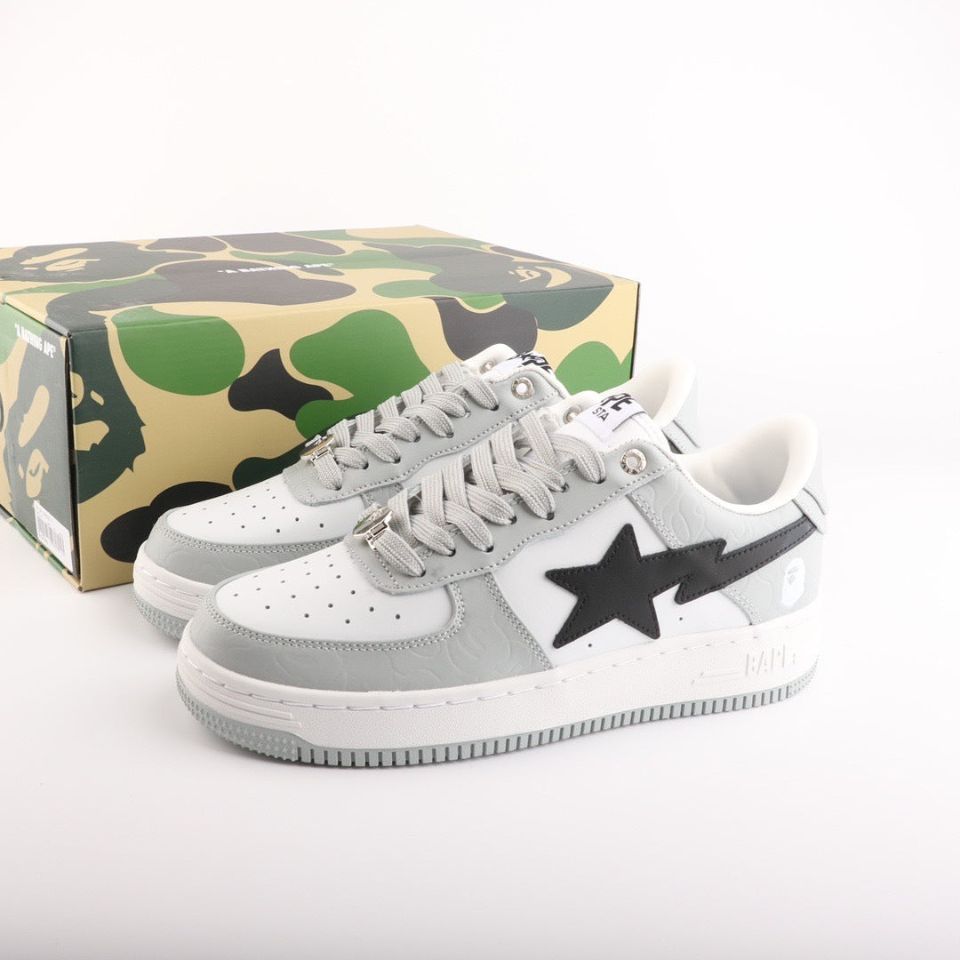 A Bathing Ape Bape Sta Grey Black