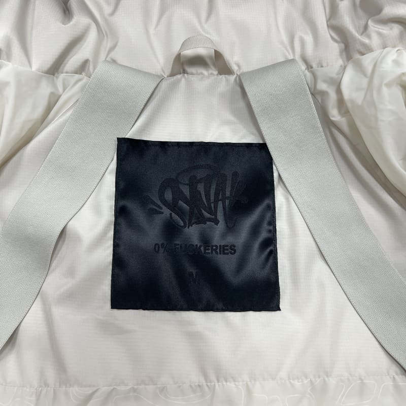 Jaqueta Puffer Synaworld Down Cream