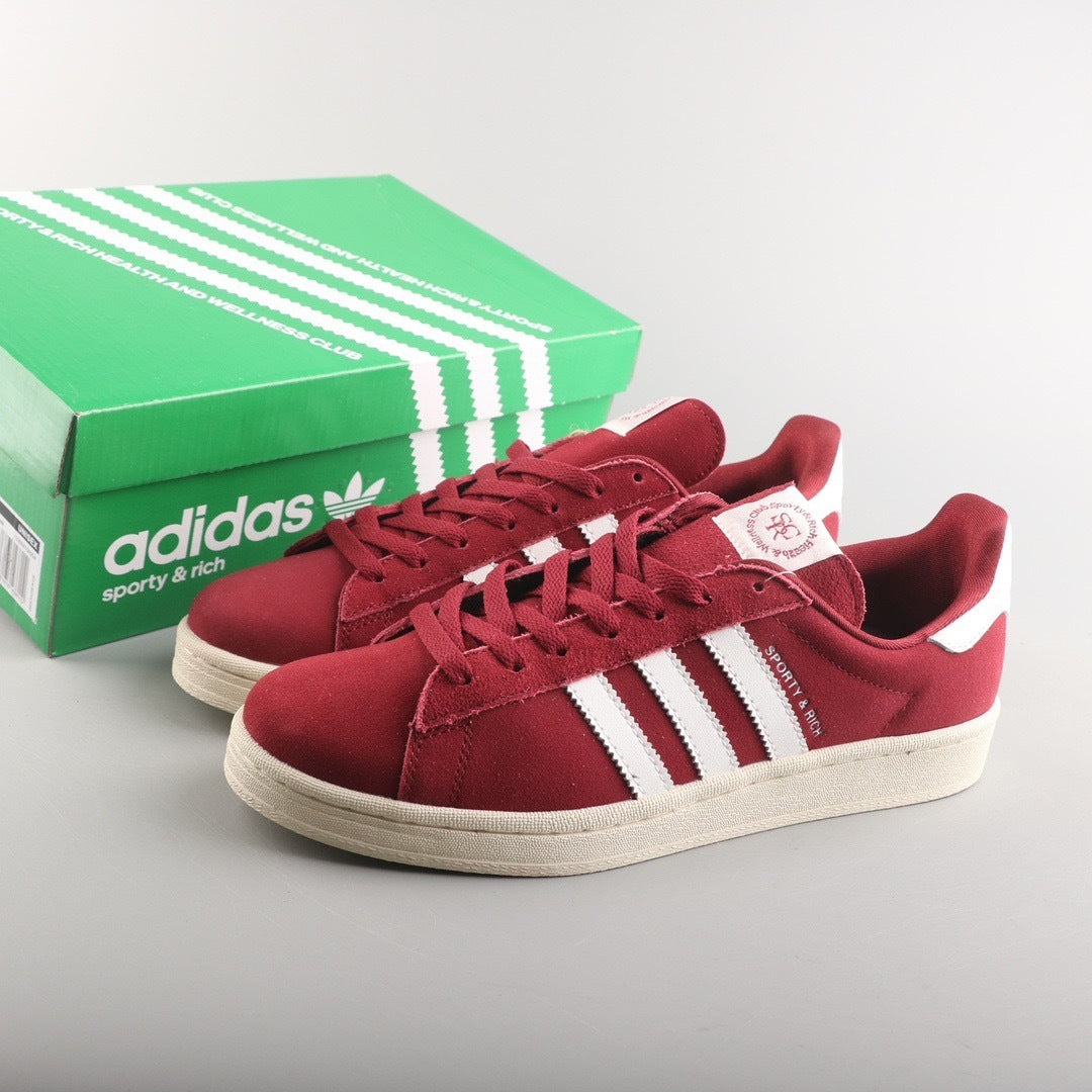 Adidas Campus 00s Sporty & Rich - Merlot Cream