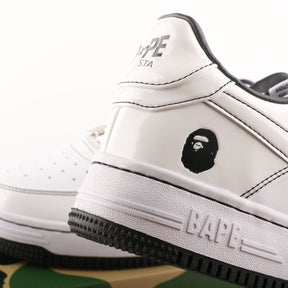 A Bathing Ape Bape Sta Black White Line