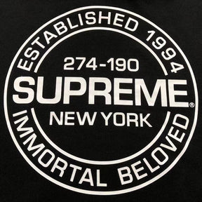 Moletom Supreme Immortal Heather Black