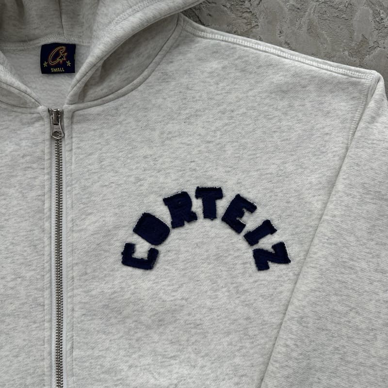 Conjunto Moletom Corteiz Arch Cinza