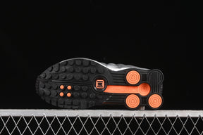 Nike Shox R4 Black Silver Orange