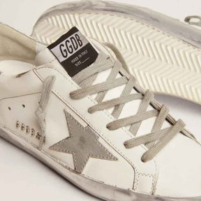 Golden Goose Super-Star White Silver