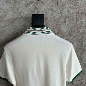 Camiseta Casablanca Classic Laurel Polo Branca