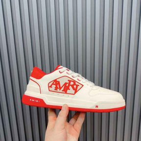 Amiri Classic Low White Red
