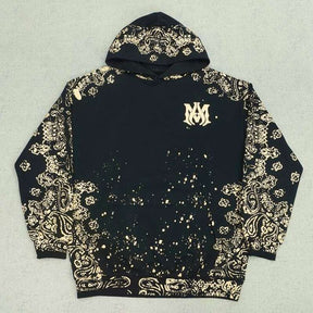 Moletom Amiri Bandana Bleach All Over