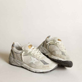 Golden Goose Dad-Star White Gray