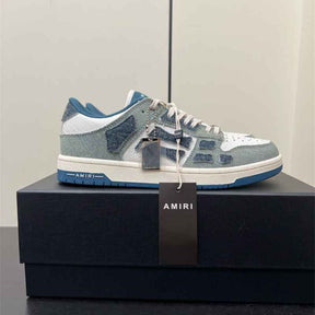 Amiri Skel Top Low Blue Jeans