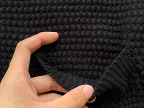 Conjunto Casablanca Crochê Gothic Preto e Azul