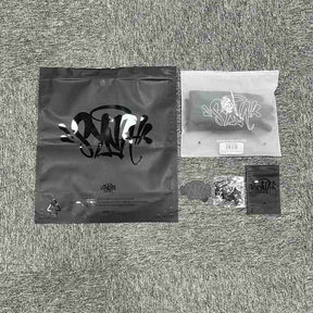 Luva Synaworld No Trace Preta (Reflective)