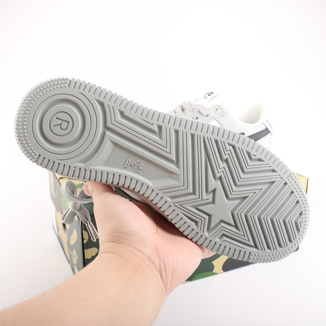 A Bathing Ape Bape Sta Grey Black