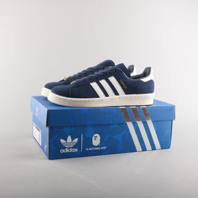 A Bathing Ape Bape X Adidas Campus 80s Collegiate Navy