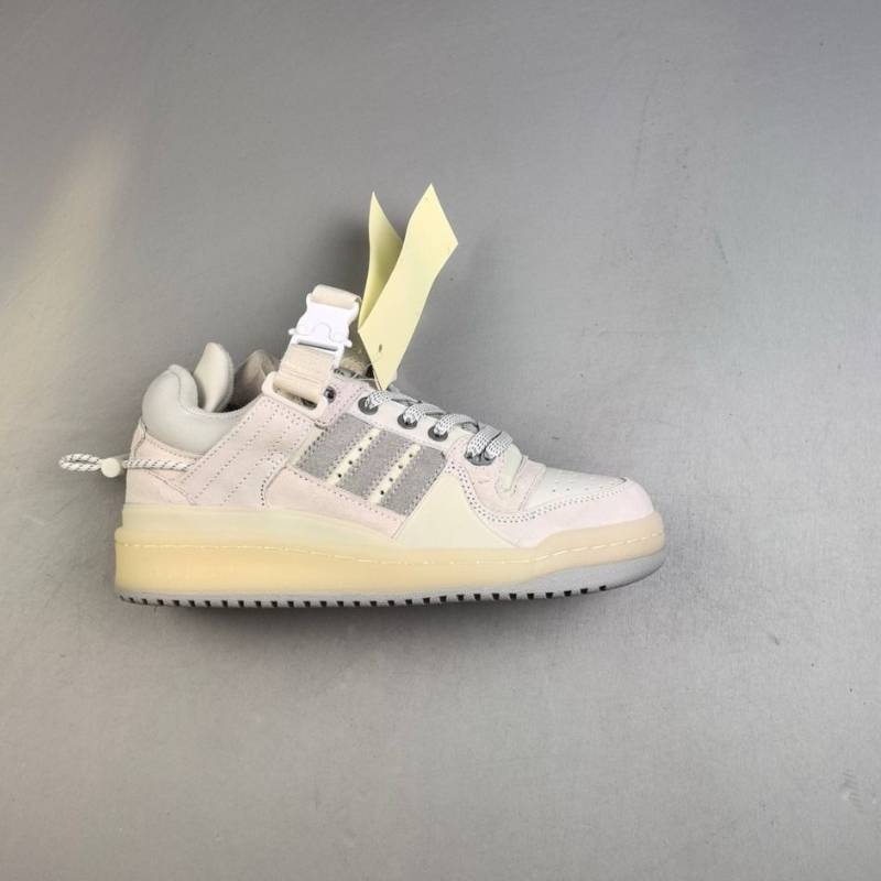 Bad Bunny x Adidas Forum Buckle Low White