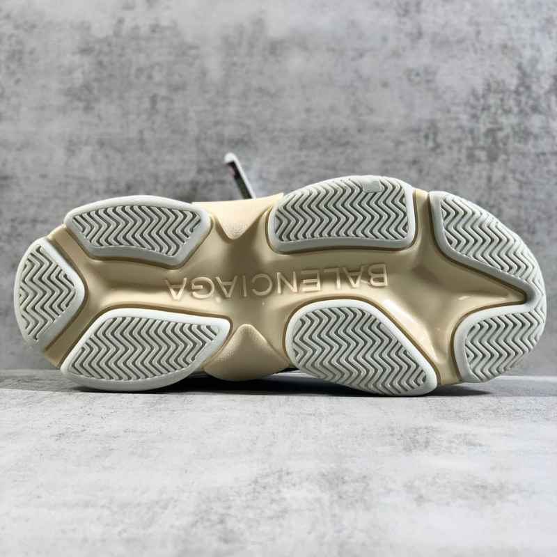 Balenciaga Triple S White Cream