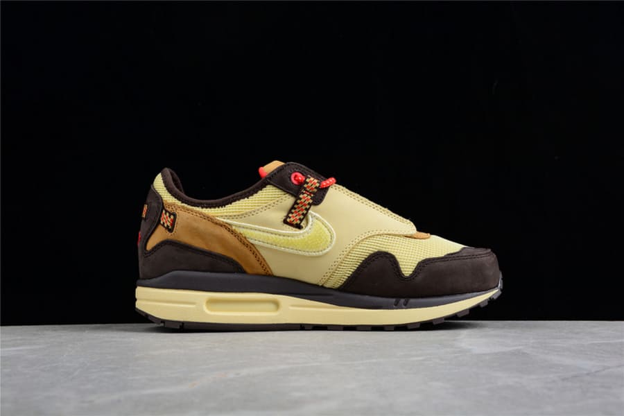 Air Max 1 x Cactus Jack Baroque Brown