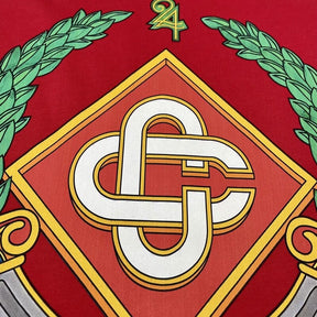 Camiseta Casablanca Casa Crest Vermelha