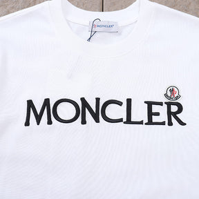 Camiseta Moncler Enfant Logo Branca