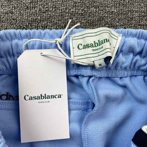 Calça Casablanca Sport Logo azul