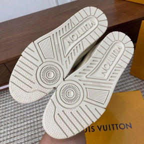 Louis Vuitton LV Trainer Triple Beige