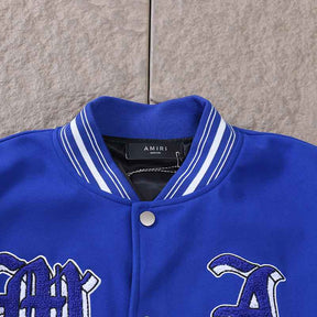 Jaqueta Amiri MA Dream Team Varsity Azul