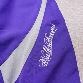 Conjunto Supreme x Nike Track Roxo