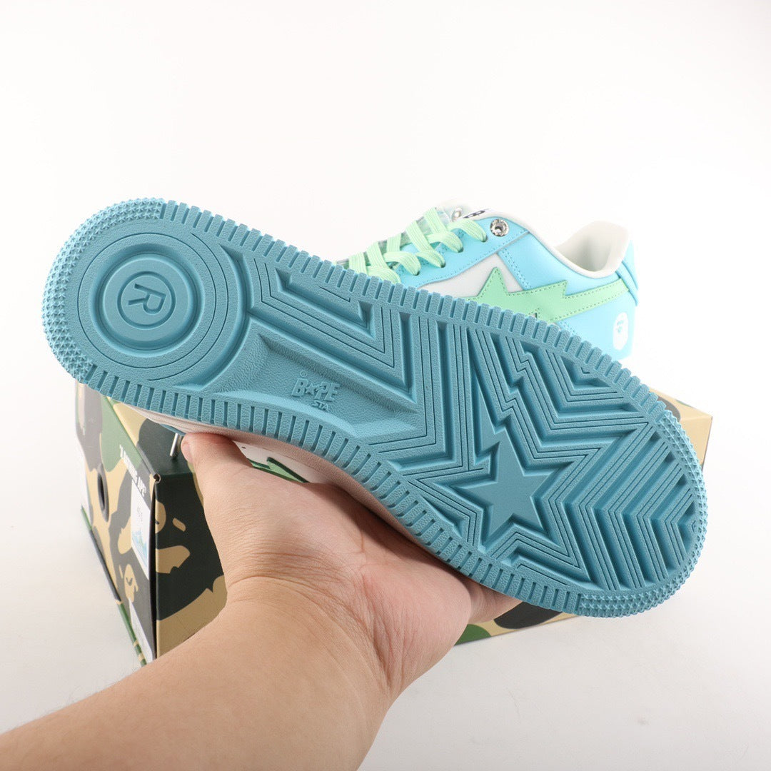 A Bathing Ape Bape Sta Pastel Blue