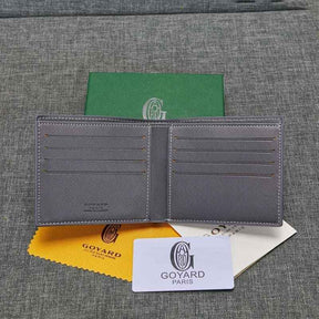 Carteira Goyard Victoire Azul/Cinza