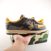 A Bathing Ape Bape SK8 Sta Vintage Black Yellow