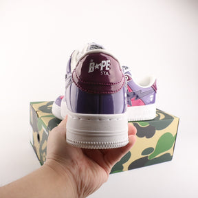 A Bathing Ape Bape Sta Color Camo Combo - Purple