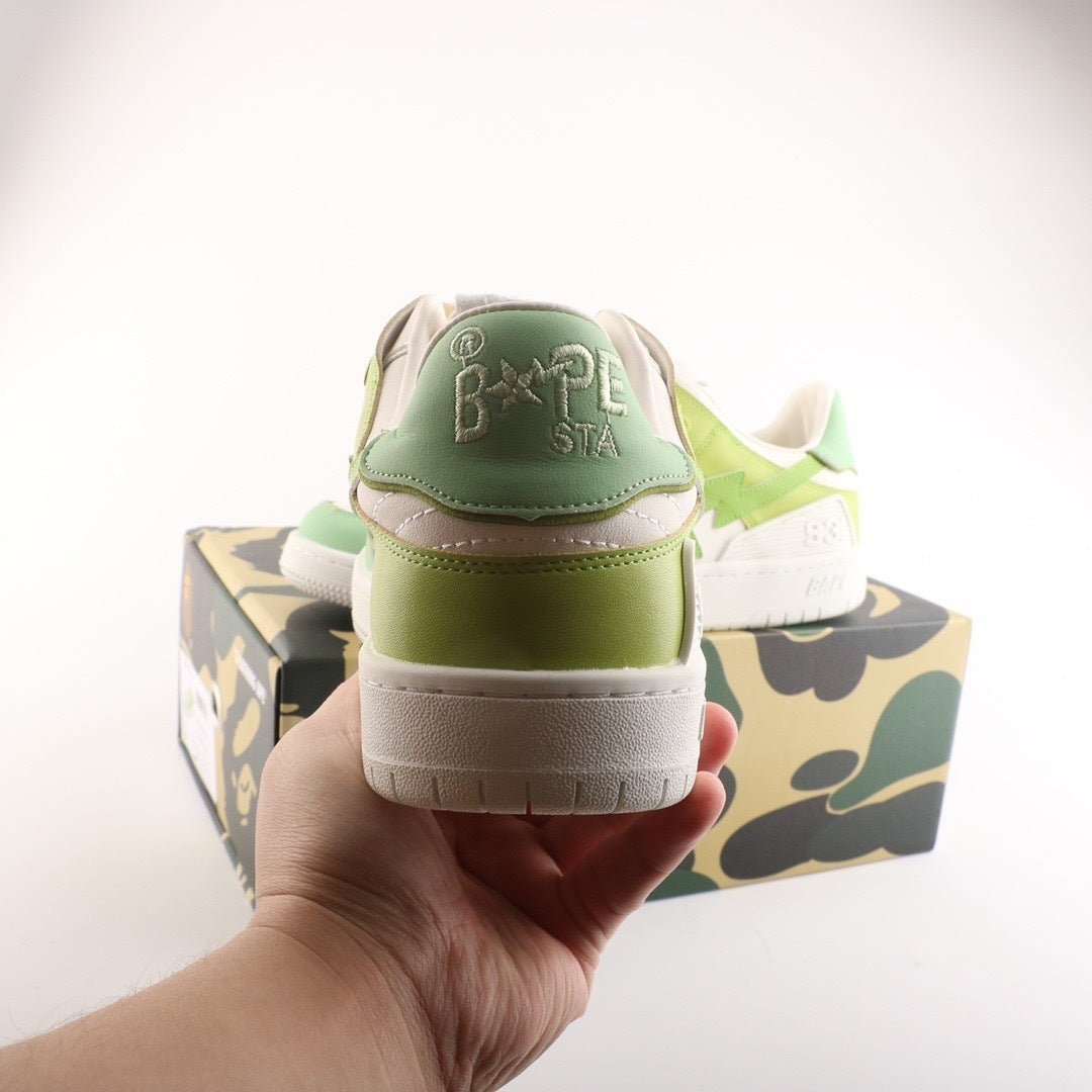 A Bathing Ape Bape Sk8 Sta Green
