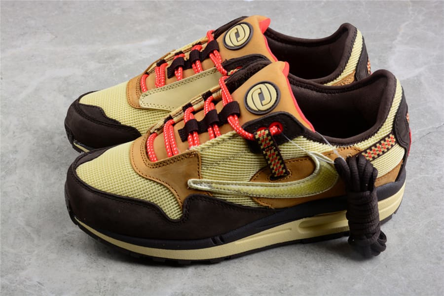 Air Max 1 x Cactus Jack Baroque Brown