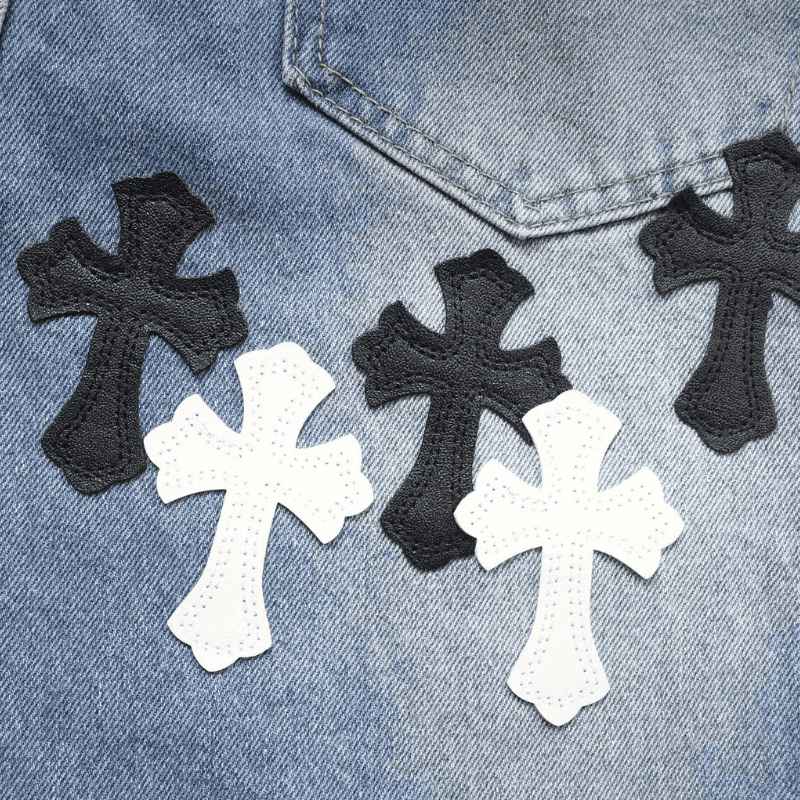 Calça Chrome Hearts Jeans Cross