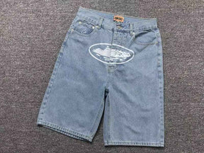 Shorts Corteiz Alcatraz Denim Washed