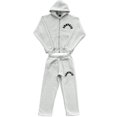 Conjunto Moletom Corteiz Arch Cinza