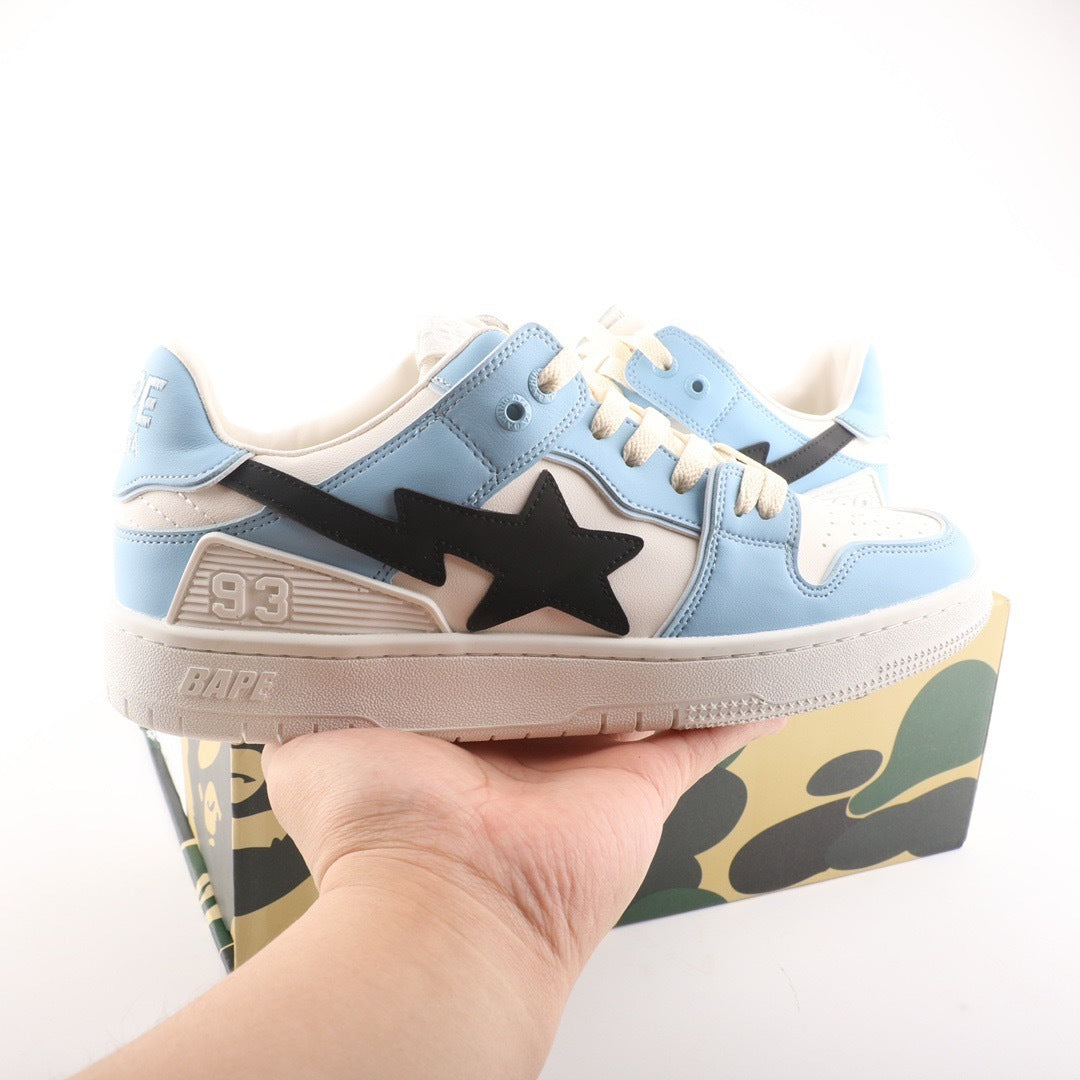 A Bathing Ape Bape Sk8 Sta Black Blue