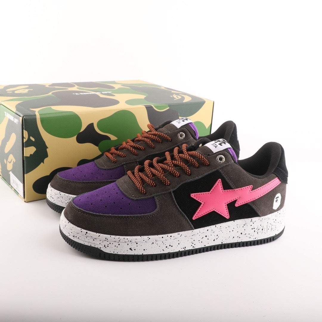 A Bathing Ape Bape Sta Black Pink