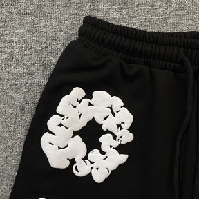 Shorts Denim Tears The Cotton Wreath Black