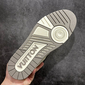 Louis Vuitton LV Trainer White Grey