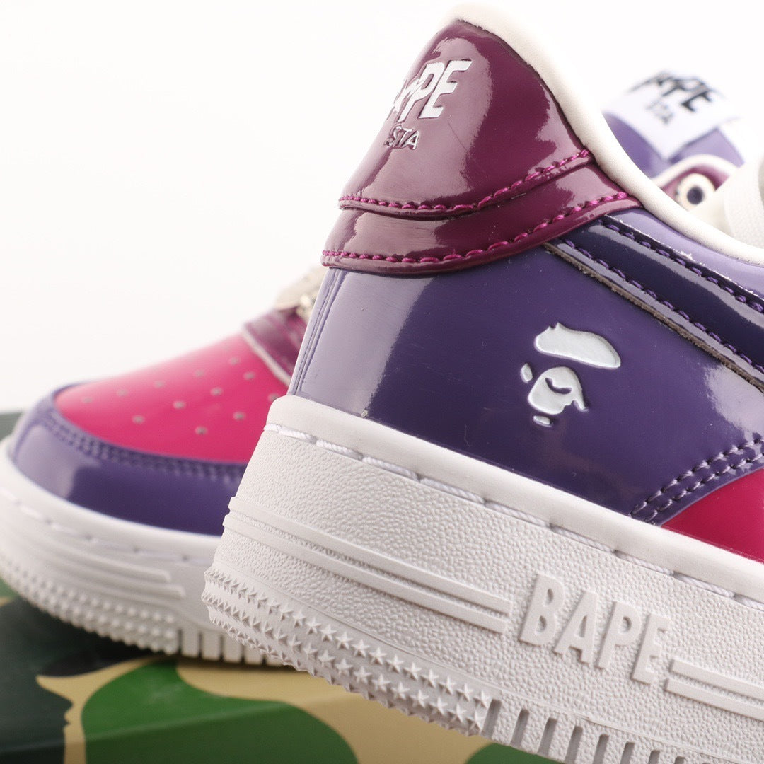 A Bathing Ape Bape Sta Color Camo Combo - Purple