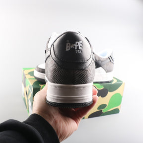 A Bathing Ape Bape Sta Low Serpentine Black