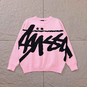 Stussy Stock Sweater Pink