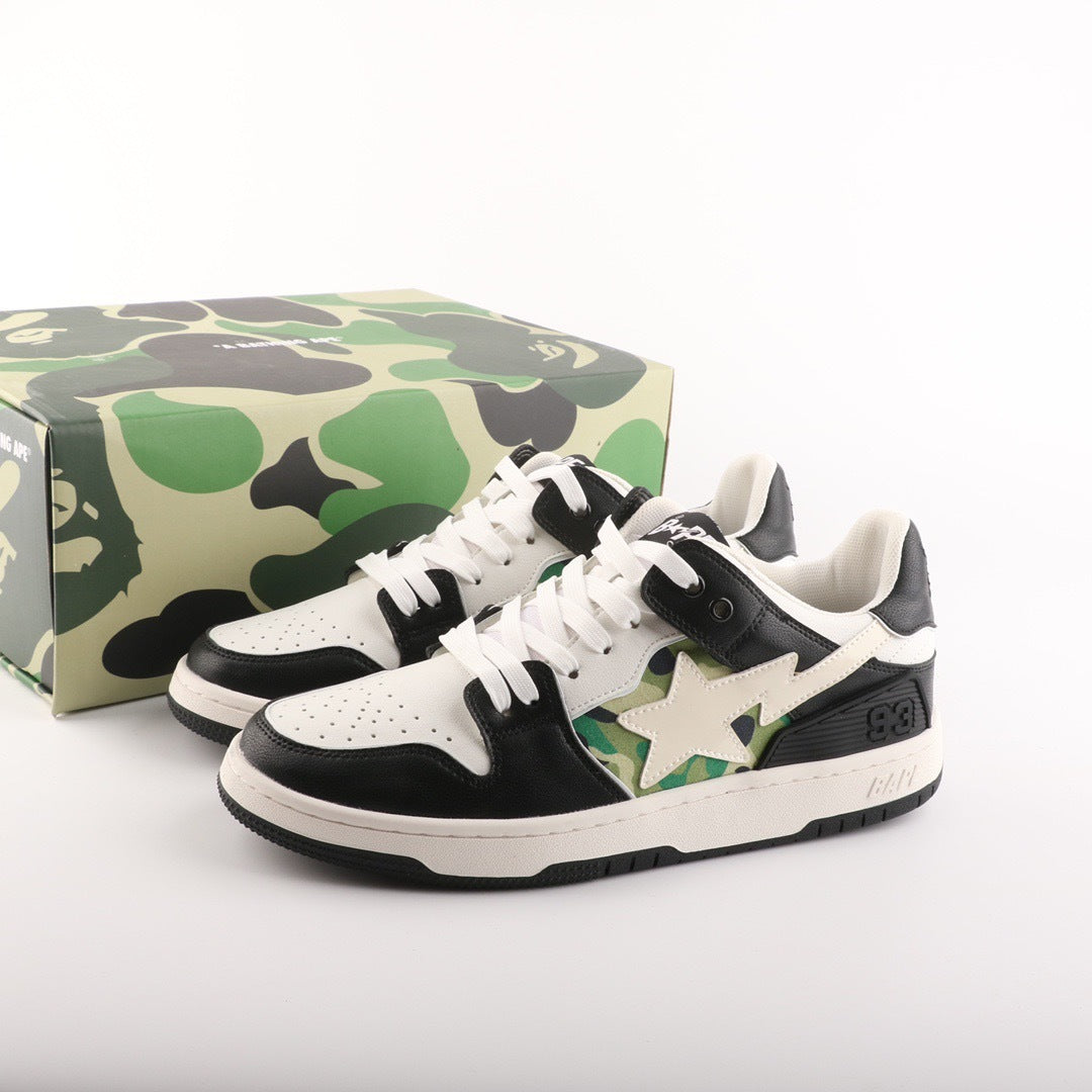 A Bathing Ape Bape Sk8 Sta Black Camo
