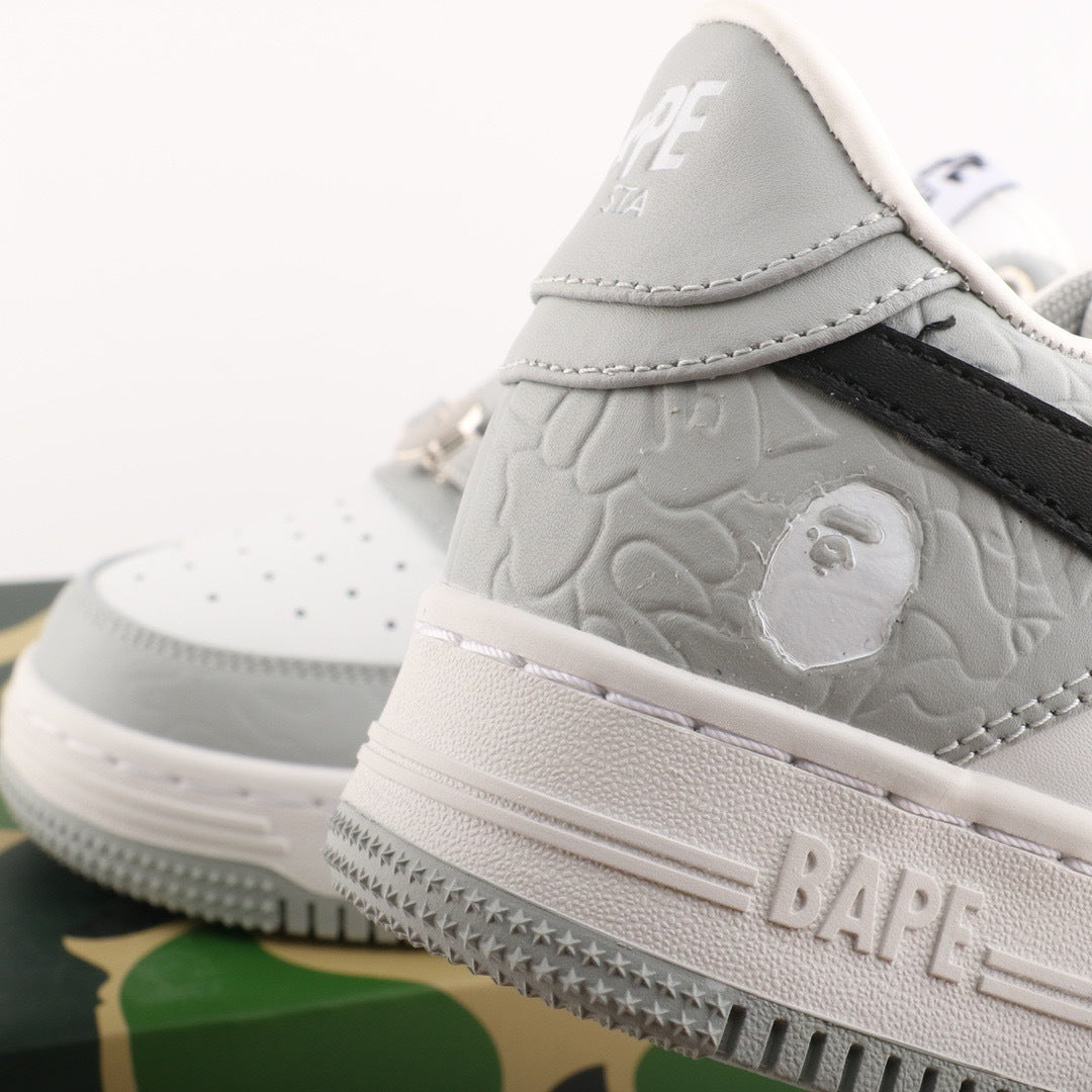 A Bathing Ape Bape Sta Grey Black