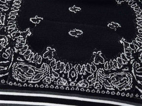 Amiri Bandana B-Ball Hoodie 'BlackGrey'