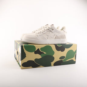 A Bathing Ape Bape Sk8 Sta Triple White